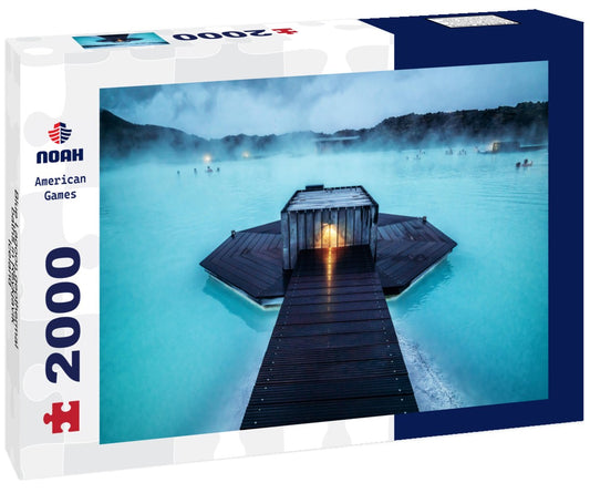Noah Jigsaw Puzzle Blue Lagoon geothermal baths in Reykjavik, Iceland 2000 Pieces