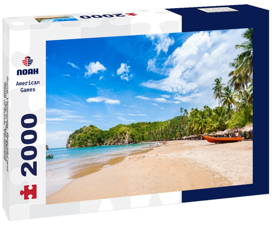 Noah Jigsaw Puzzle Sucre, Venezuela: Beautiful and sunny day in Playa Medina. State of Sucre, Venezuela 2000 Pieces