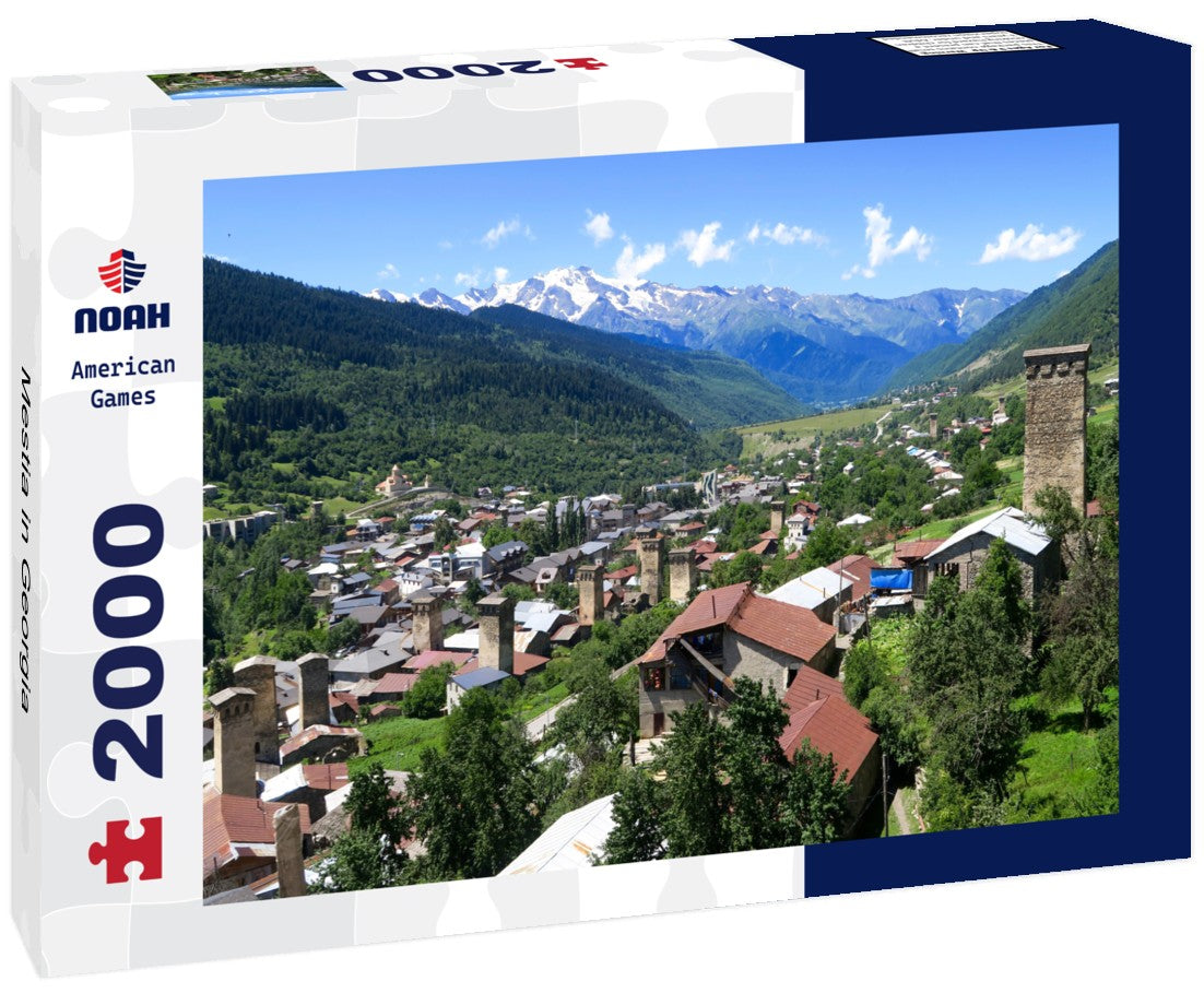 Noah Jigsaw Puzzle Mestia in Georgia 2000 Pieces