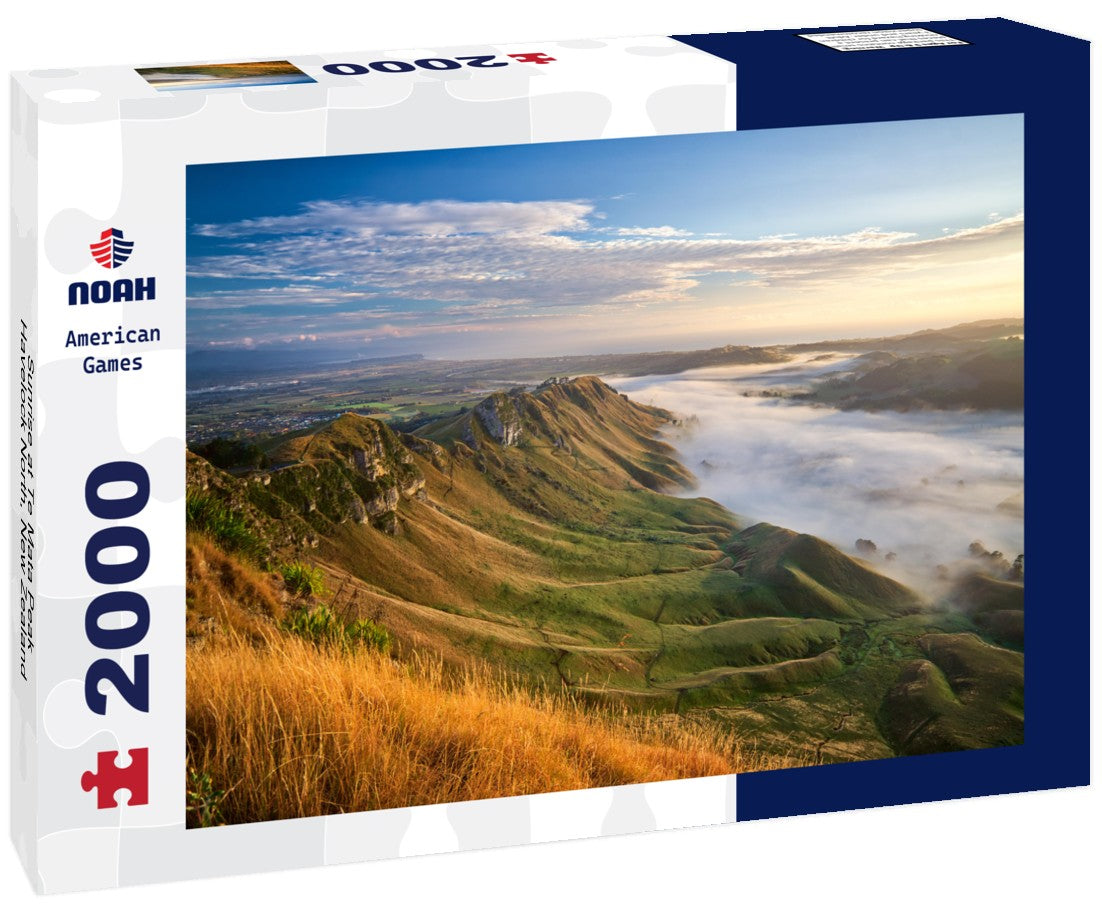 Noah Jigsaw Puzzle Sunrise at Te Mata Peak, Havelock North, New Zealand 2000 Pieces