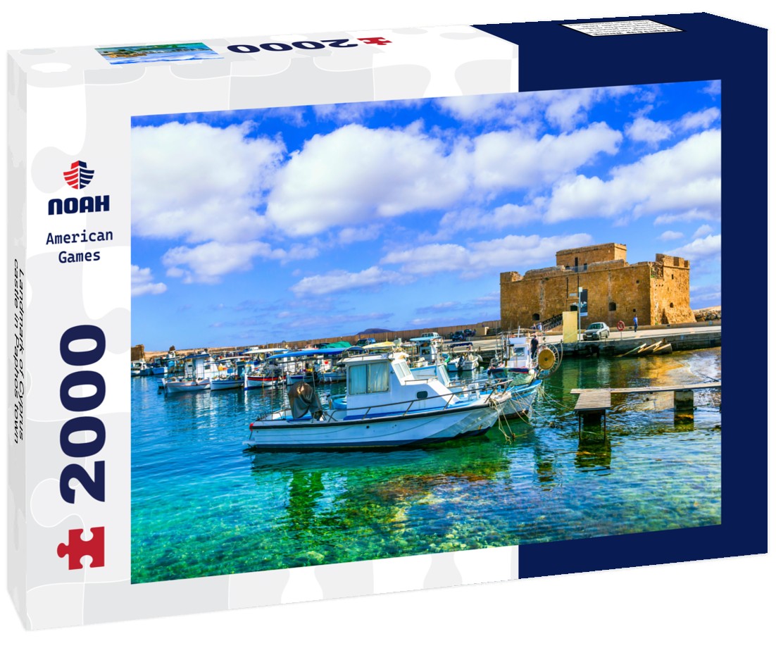 Noah Jigsaw Puzzle Landmark of Cyprus - castle in Paphos town 2000 Pieces