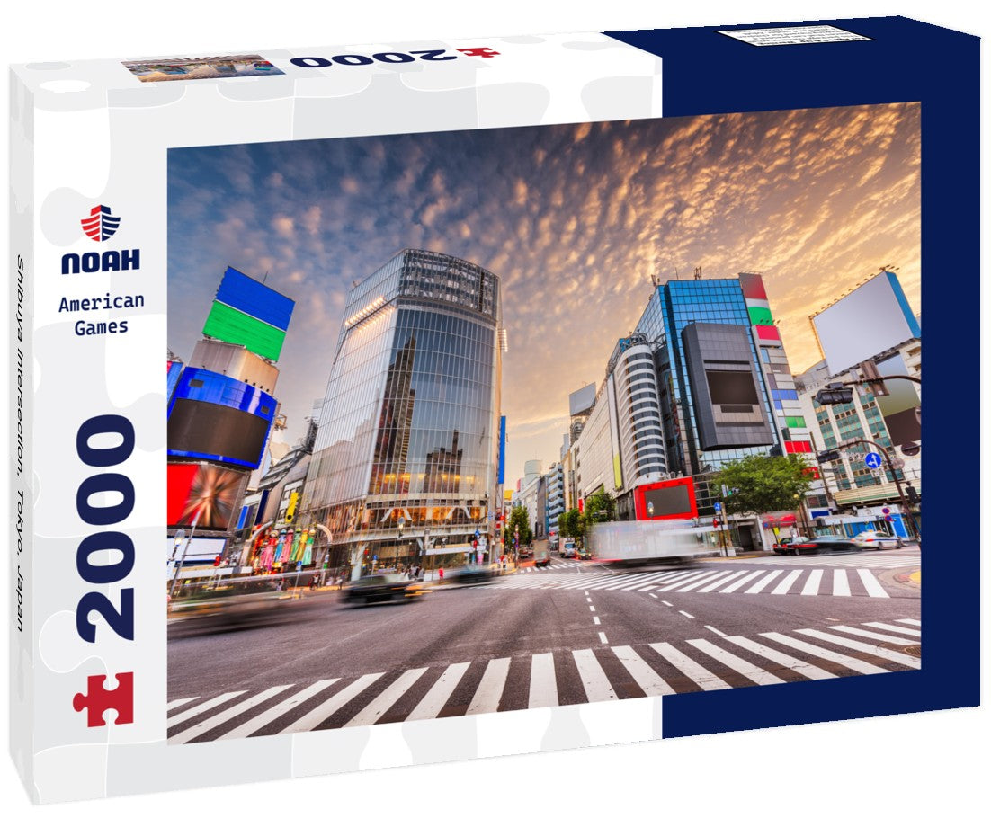 Noah Jigsaw Puzzle Shibuya intersection, Tokyo, Japan 2000 Pieces