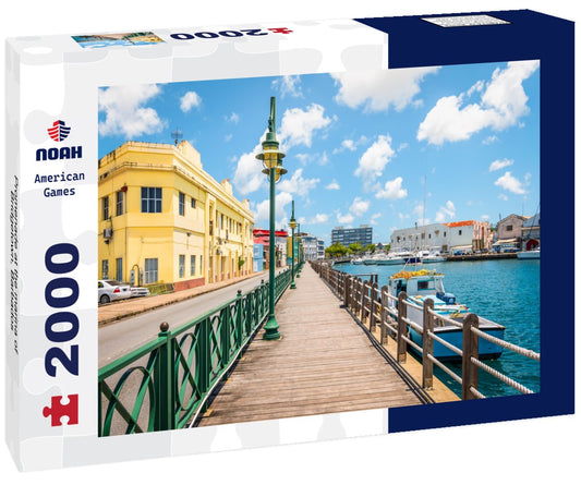 Noah Jigsaw Puzzle Promenade at the marina of Bridgetown, Barbados 2000 Pieces