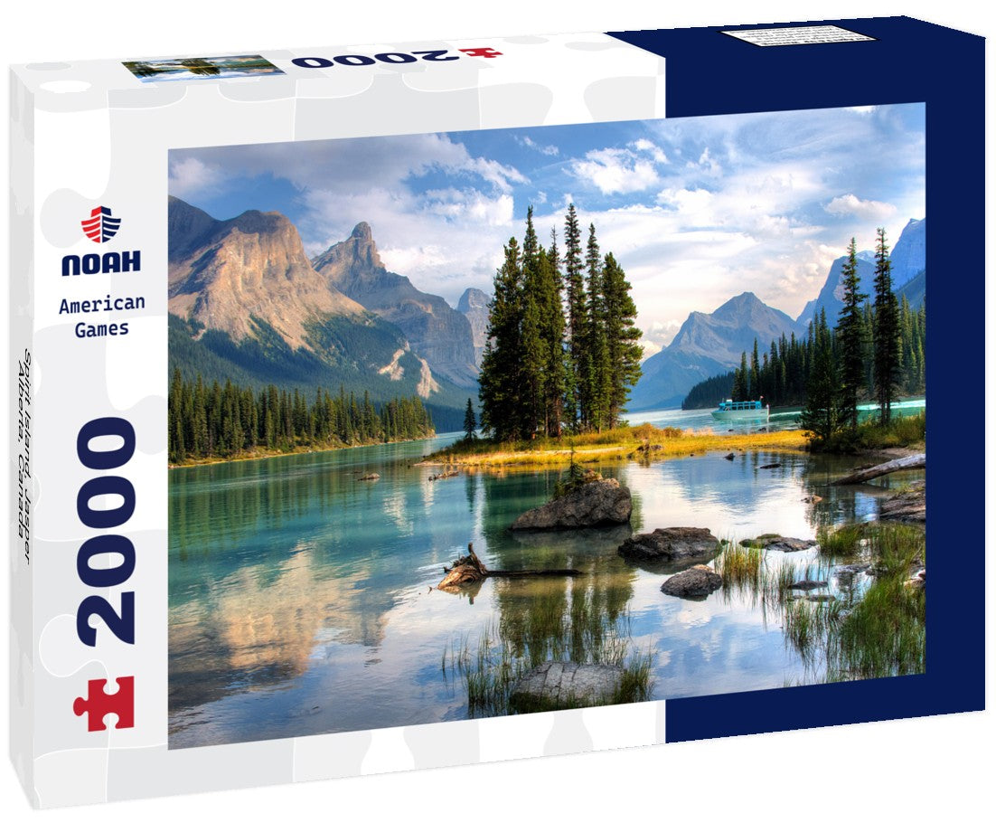 Noah Jigsaw Puzzle Spirit Island - Jasper, Alberta, Canada 2000 Pieces