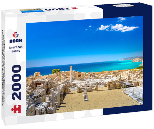 Noah Jigsaw Puzzle Achilles' House Kourio Basilica in the Sanctuary of Apollo in the archaeological World Heritage Site of Kourion near Limassol (Lemesos), Cyprus 2000 Pieces