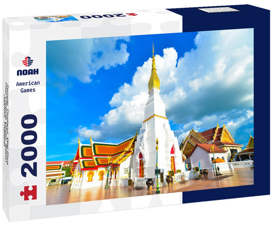 Noah Jigsaw Puzzle Temple Thailand, Wat Phra That Choeng Chum, Sakon nakhon, Thailand 2000 Pieces