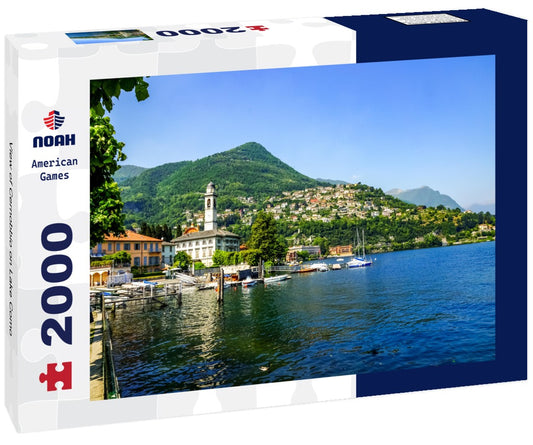 Noah Jigsaw Puzzle View of Cernobbio on Lake Como 2000 Pieces