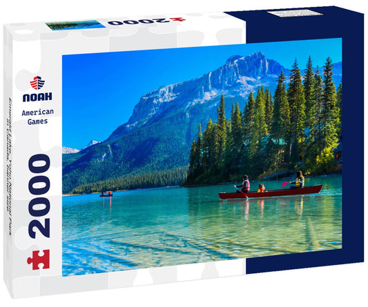 Noah Jigsaw Puzzle Emerald Lake, Yoho National Park in Canada, banner size 2000 Pieces