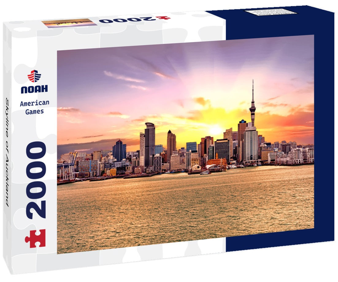 Noah Jigsaw Puzzle Skyline of Auckland 2000 Pieces