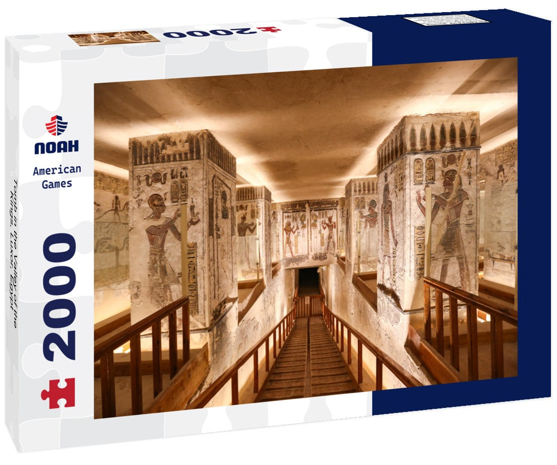 Noah Jigsaw Puzzle Tomb in the Valley of the Kings, Luxor, Egypt 2000 Pieces