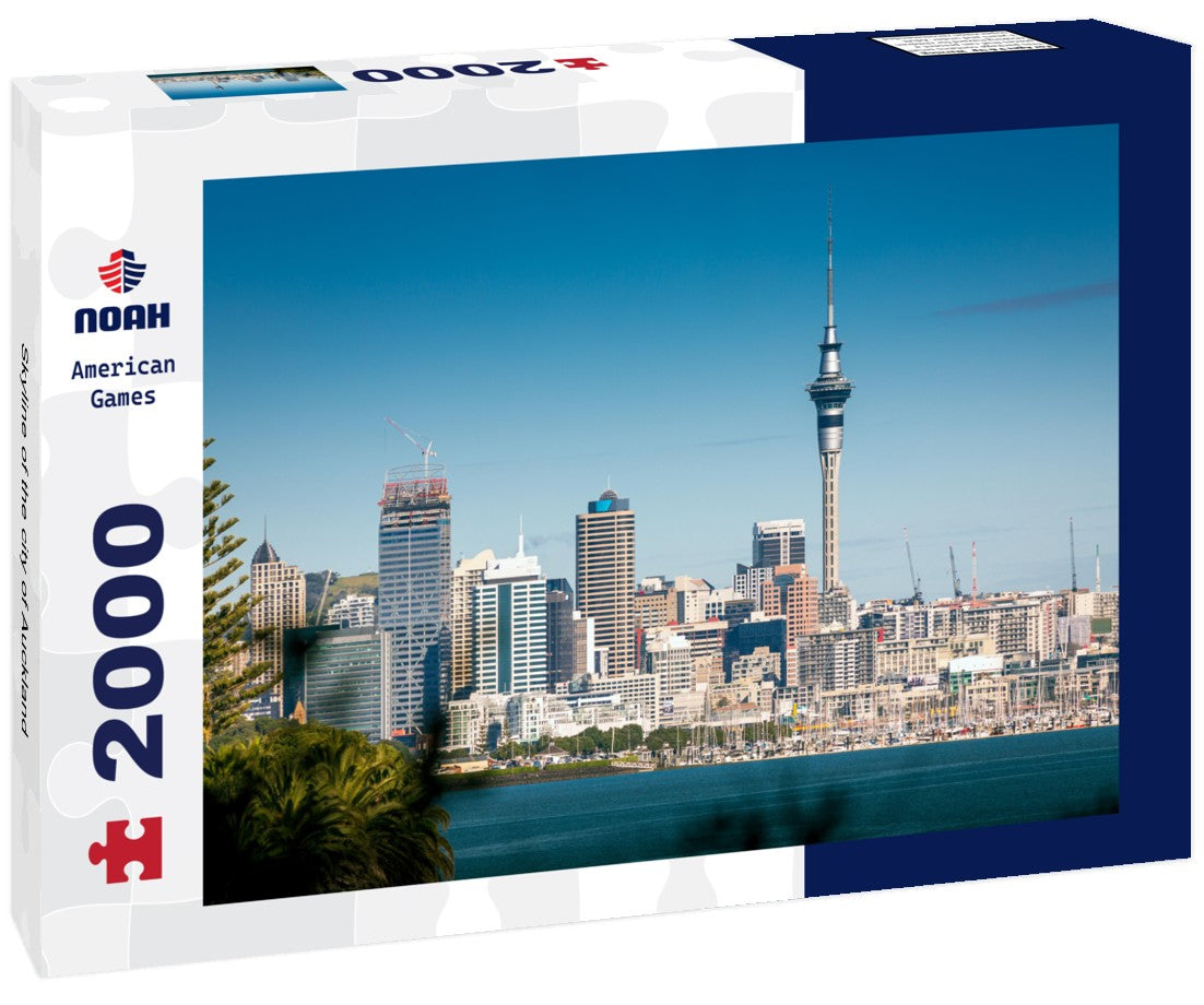 Noah Jigsaw Puzzle Skyline of the city of Auckland 2000 Pieces