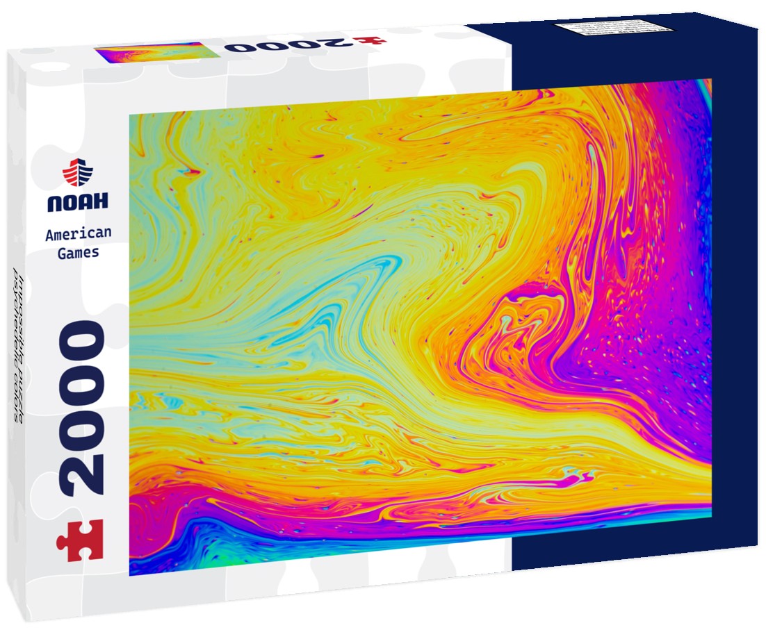 Noah Jigsaw Puzzle Impossible puzzle, psychedelic colors 2000 Pieces