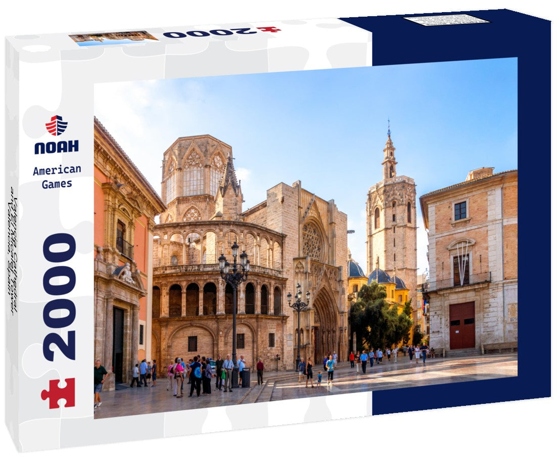 Noah Jigsaw Puzzle Valencia Cathedral and El Micalet Tower, Valencia, Spain 2000 Pieces