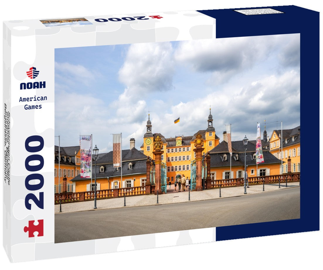 Noah Jigsaw Puzzle Schwetzingen Castle, entrance, Badische Bergstrasse, Germany 2000 Pieces