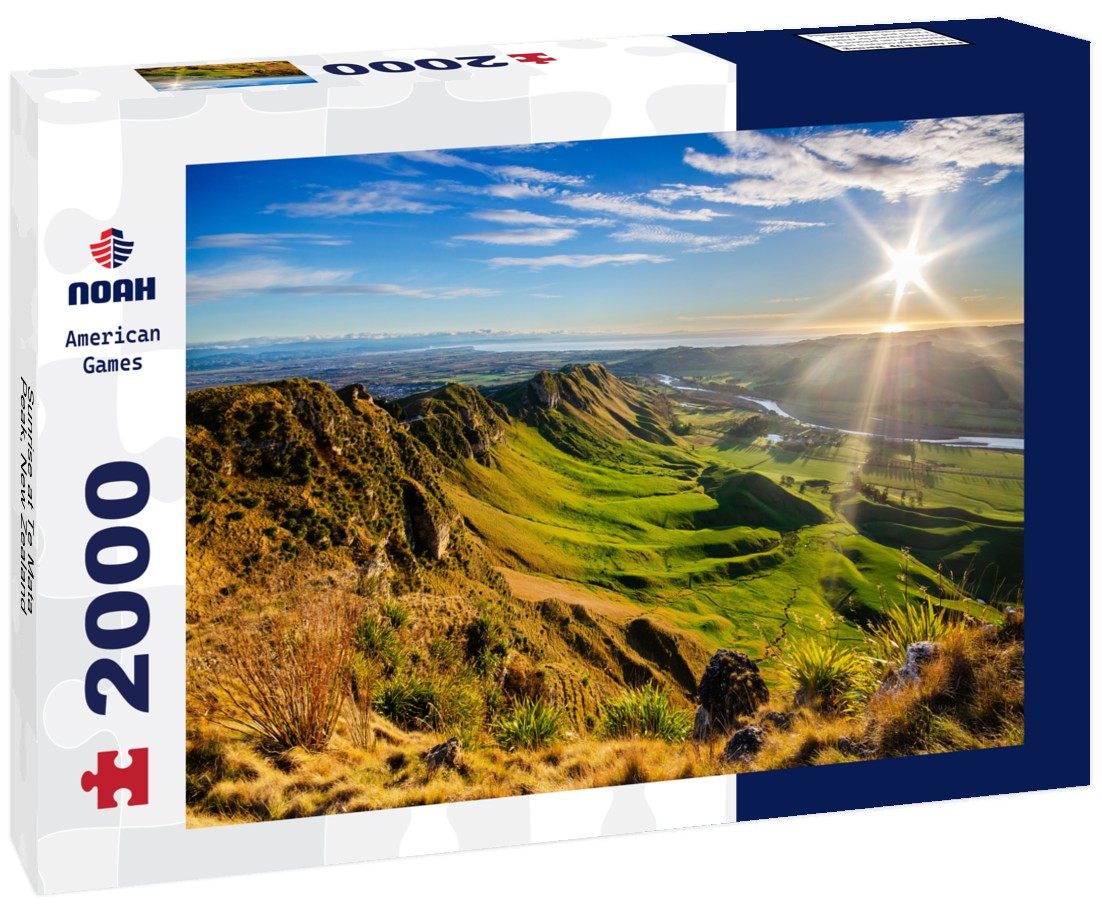 Noah Jigsaw Puzzle Sunrise at Te Mata Peak, New Zealand 2000 Pieces