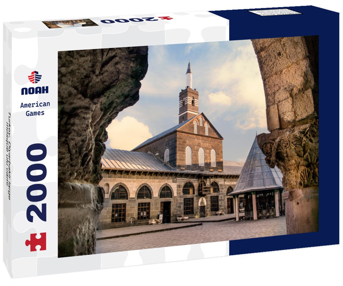 Noah Jigsaw Puzzle Turkey, Diyarbakir large mosque "ulu cami" 2000 Pieces