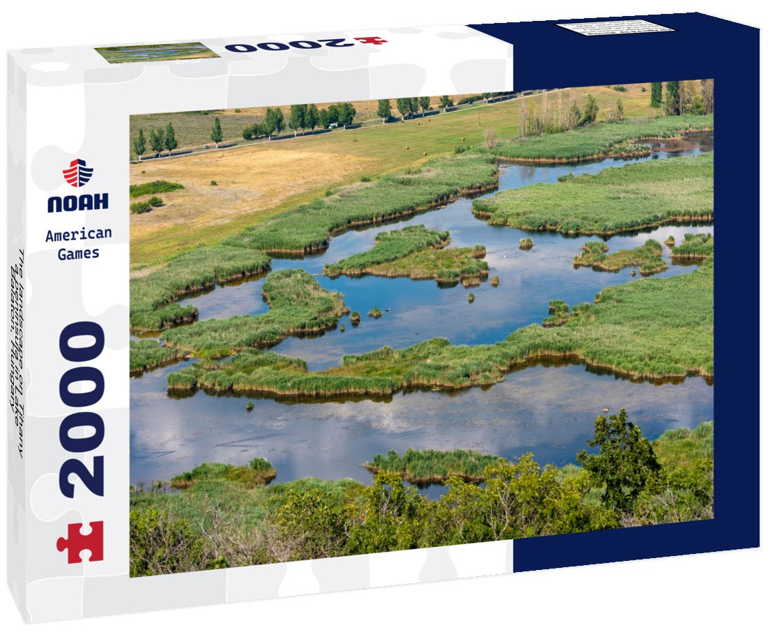 Noah Jigsaw Puzzle The landscape on Tihany, a peninsula in Lake Balaton, Hungary 2000 Pieces