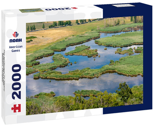 Noah Jigsaw Puzzle The landscape on Tihany, a peninsula in Lake Balaton, Hungary 2000 Pieces