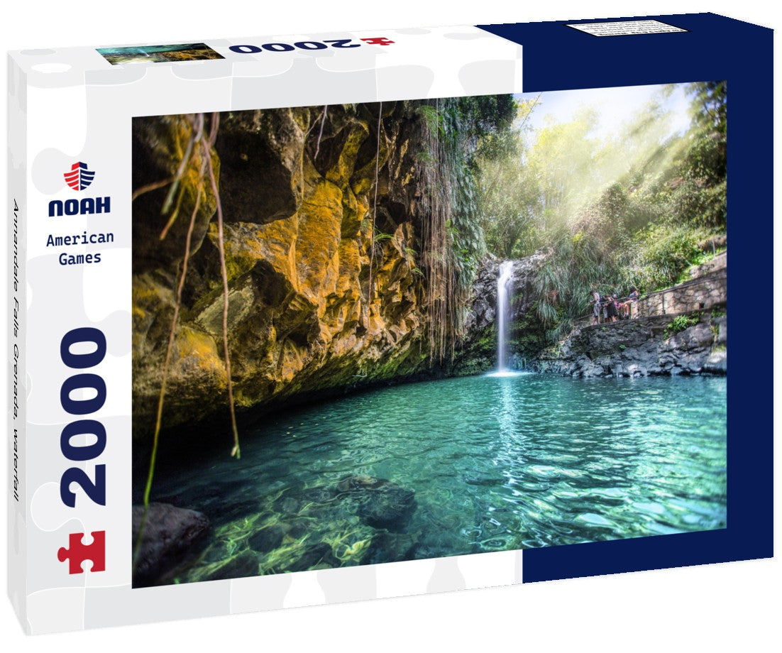 Noah Jigsaw Puzzle Annandale Falls Grenada - waterfall 2000 Pieces