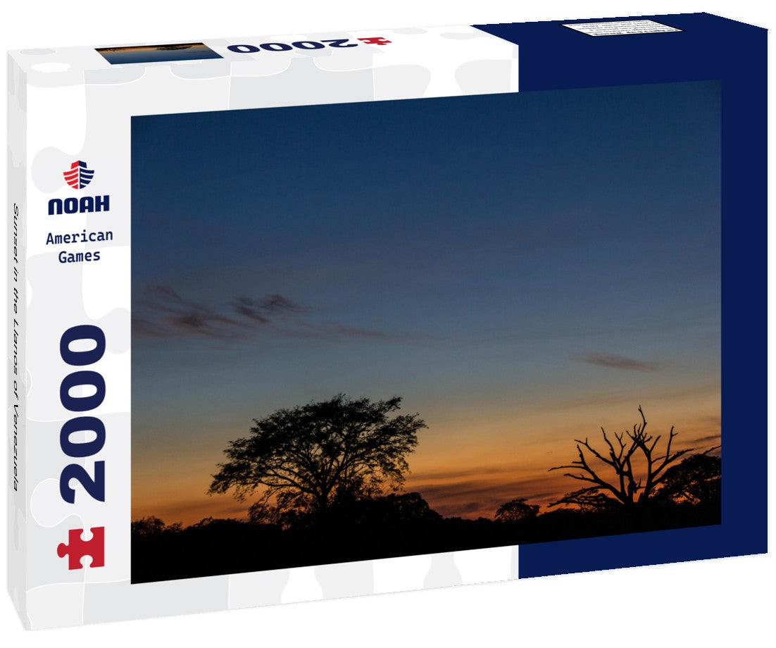 Noah Jigsaw Puzzle Sunset in the Llanos of Venezuela 2000 Pieces