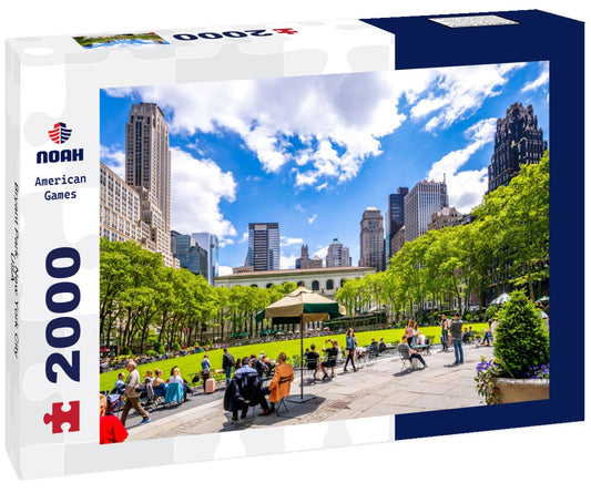 Noah Jigsaw Puzzle Bryant Park, New York City, USA 2000 Pieces
