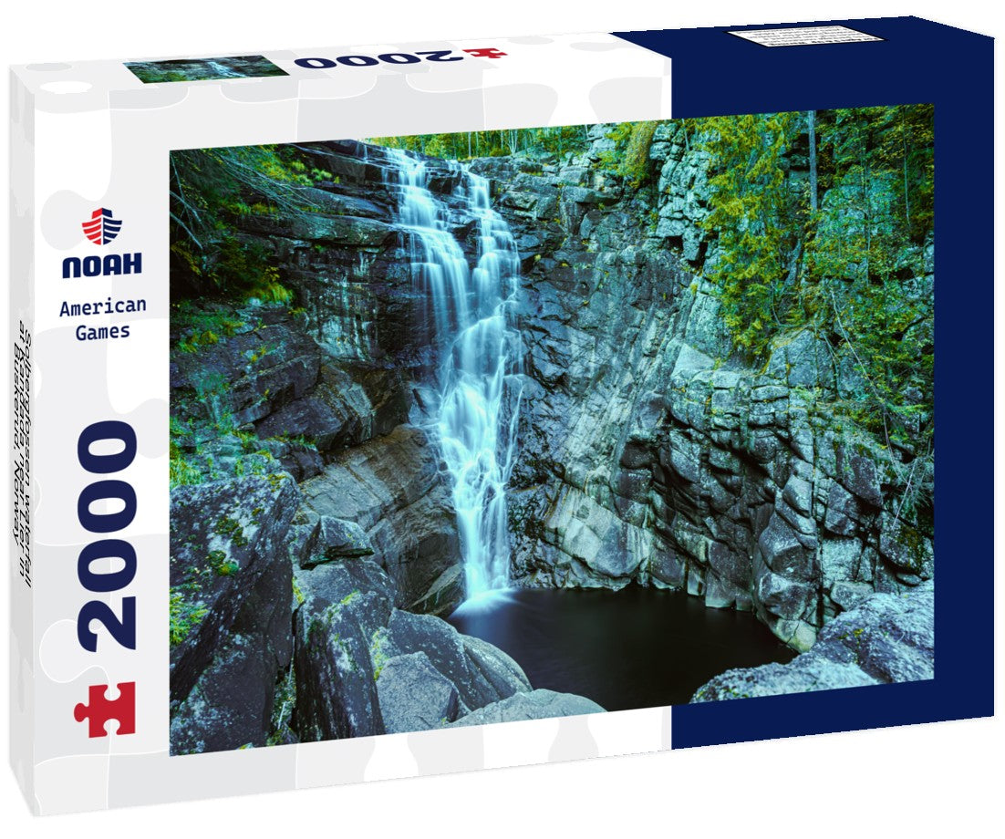 Noah Jigsaw Puzzle Solbergfossen waterfall at Kandada near Lier in Buskerud, Norway 2000 Pieces