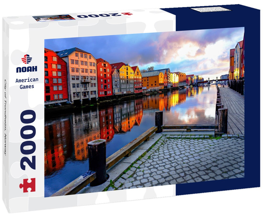 Noah Jigsaw Puzzle City of Trondheim, Norway 2000 Pieces