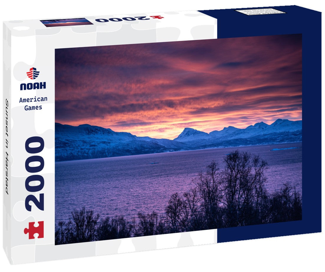 Noah Jigsaw Puzzle Sunset in Harstad 2000 Pieces