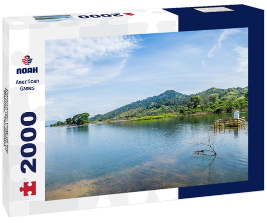 Noah Jigsaw Puzzle Panoramic view of the Barinas dam. State of Barinas, Venezuela 2000 Pieces