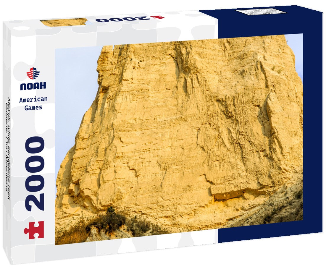 Noah Jigsaw Puzzle Melnik, white sandstone rock, Bulgaria, Pirin Mountains 2000 Pieces