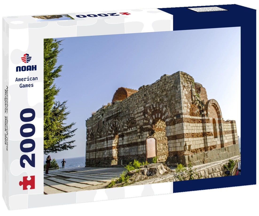 Nessebar, church ruins, Bulgaria, Black Sea 2000pc Puzzle