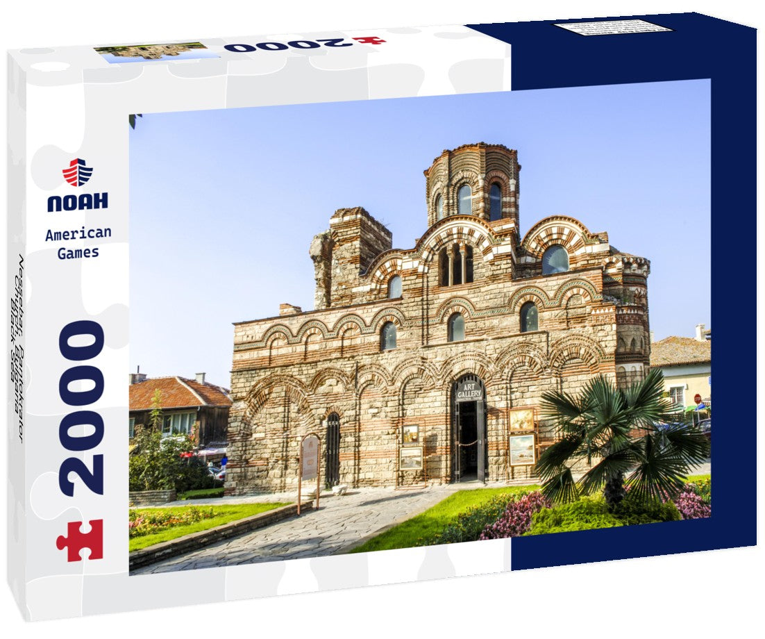 Noah Jigsaw Puzzle Nessebar, Pantokrator Church, Bulgaria, Black Sea 2000 Pieces