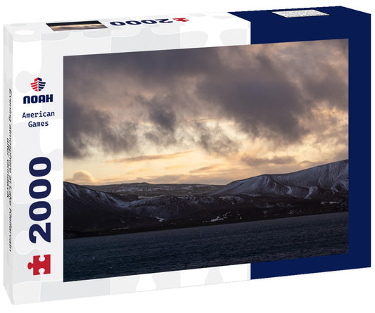 Noah Jigsaw Puzzle Evening atmosphere at Lake Kleifarvatn after Grindavík 2000 Pieces