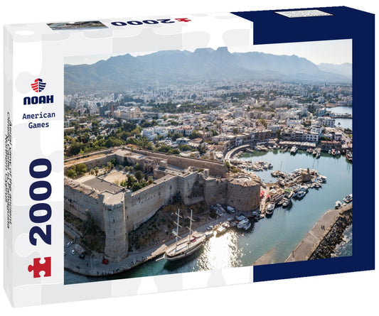 Noah Jigsaw Puzzle Aerial view of the ancient Othello Castle in Famagusta, Northern Cyprus 2000 Pieces