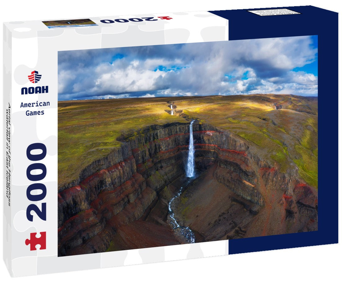 Noah Jigsaw Puzzle Aerial view of the Hengifoss waterfall in East Iceland 2000 Pieces