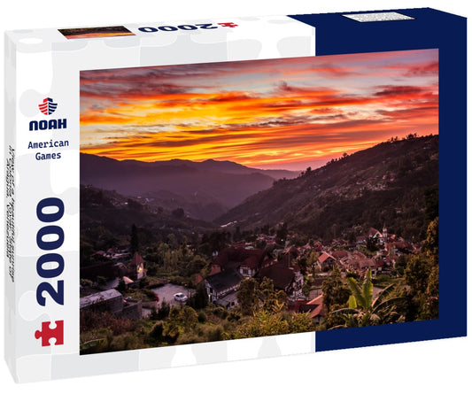 Noah Jigsaw Puzzle View of a beautiful sunrise in Colonia Tovar. State of Aragua, Venezuela 2000 Pieces