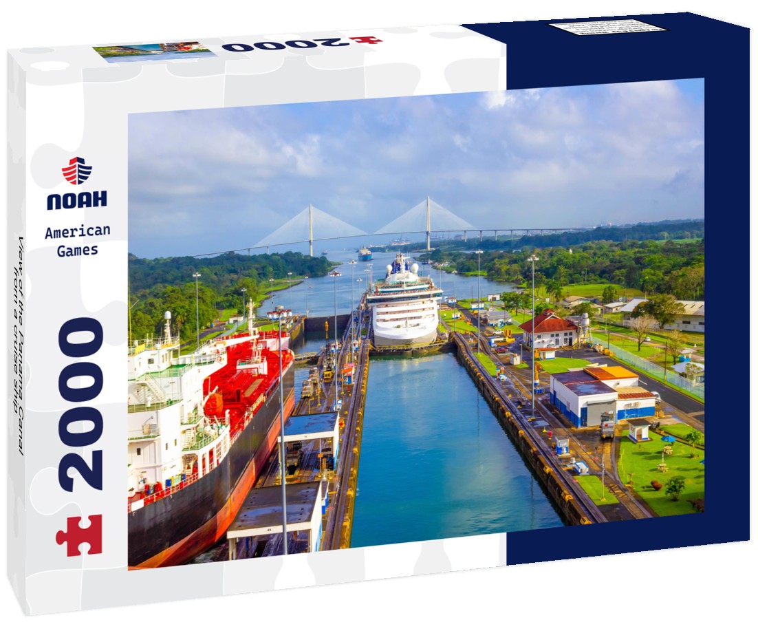 Noah Jigsaw Puzzle View of the Panama Canal from a cruise ship 2000 Pieces