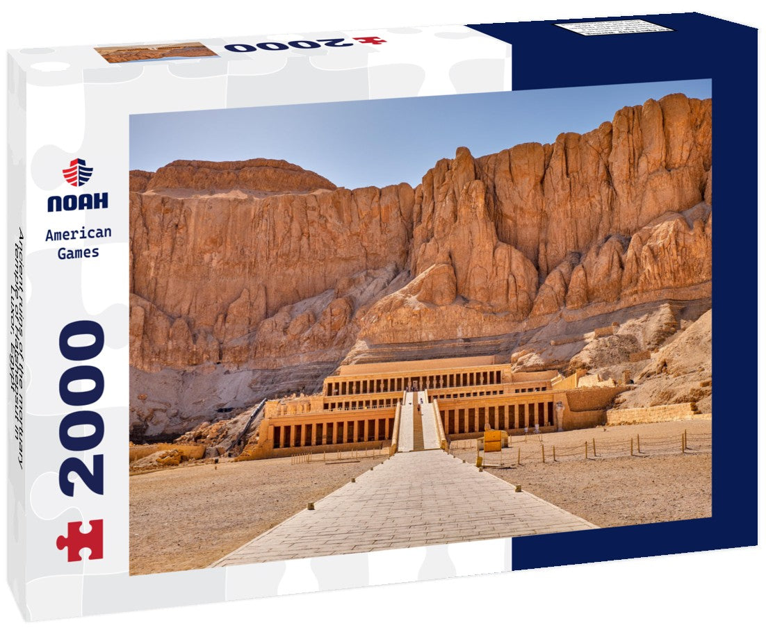 Noah Jigsaw Puzzle Ancient ruins of the mortuary temple of Hatshepsut in Luxor, Egypt 2000 Pieces