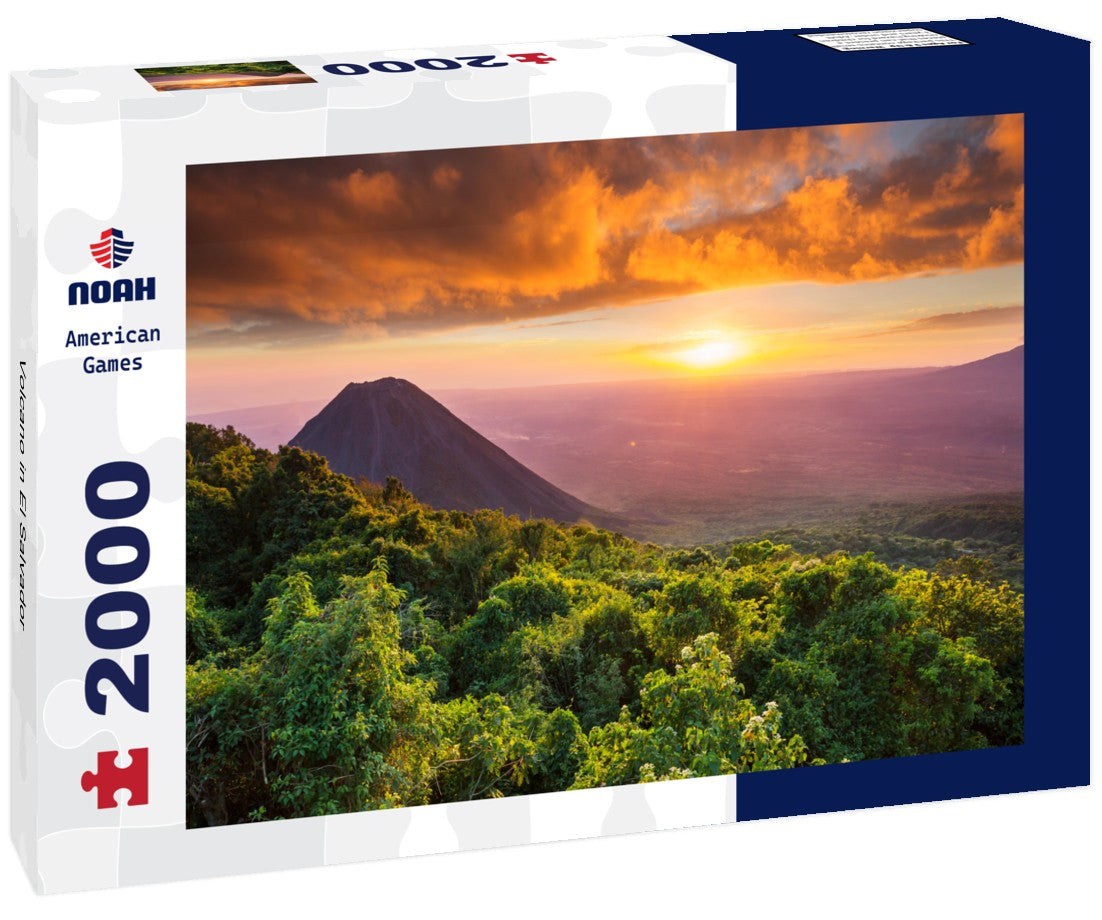 Noah Jigsaw Puzzle Volcano in El Salvador 2000 Pieces
