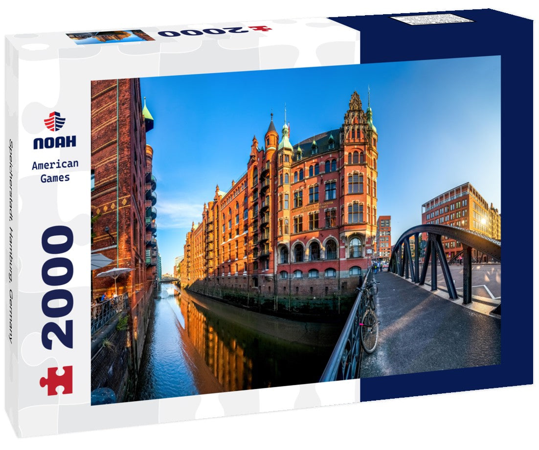 Noah Jigsaw Puzzle Speicherstadt, Hamburg, Germany 2000 Pieces