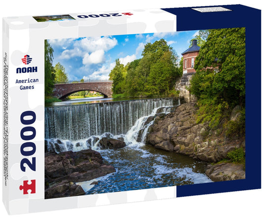 Noah Jigsaw Puzzle The picturesque view of Vanhakaupunki, the oldest part of Helsinki. The river landscape of Vantaa, old hydroelectric power station 2000 Pieces