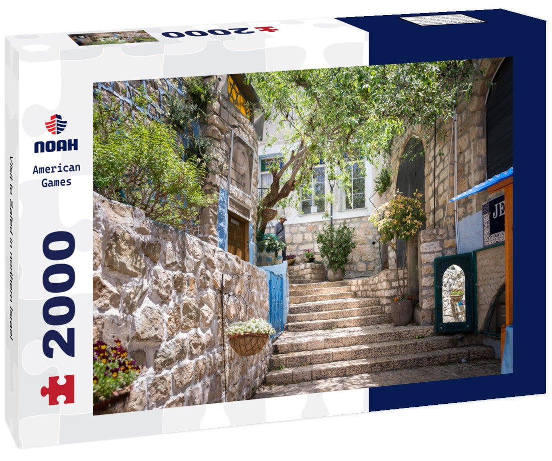 Noah Jigsaw Puzzle Visit to Safed in northern Israel 2000 Pieces