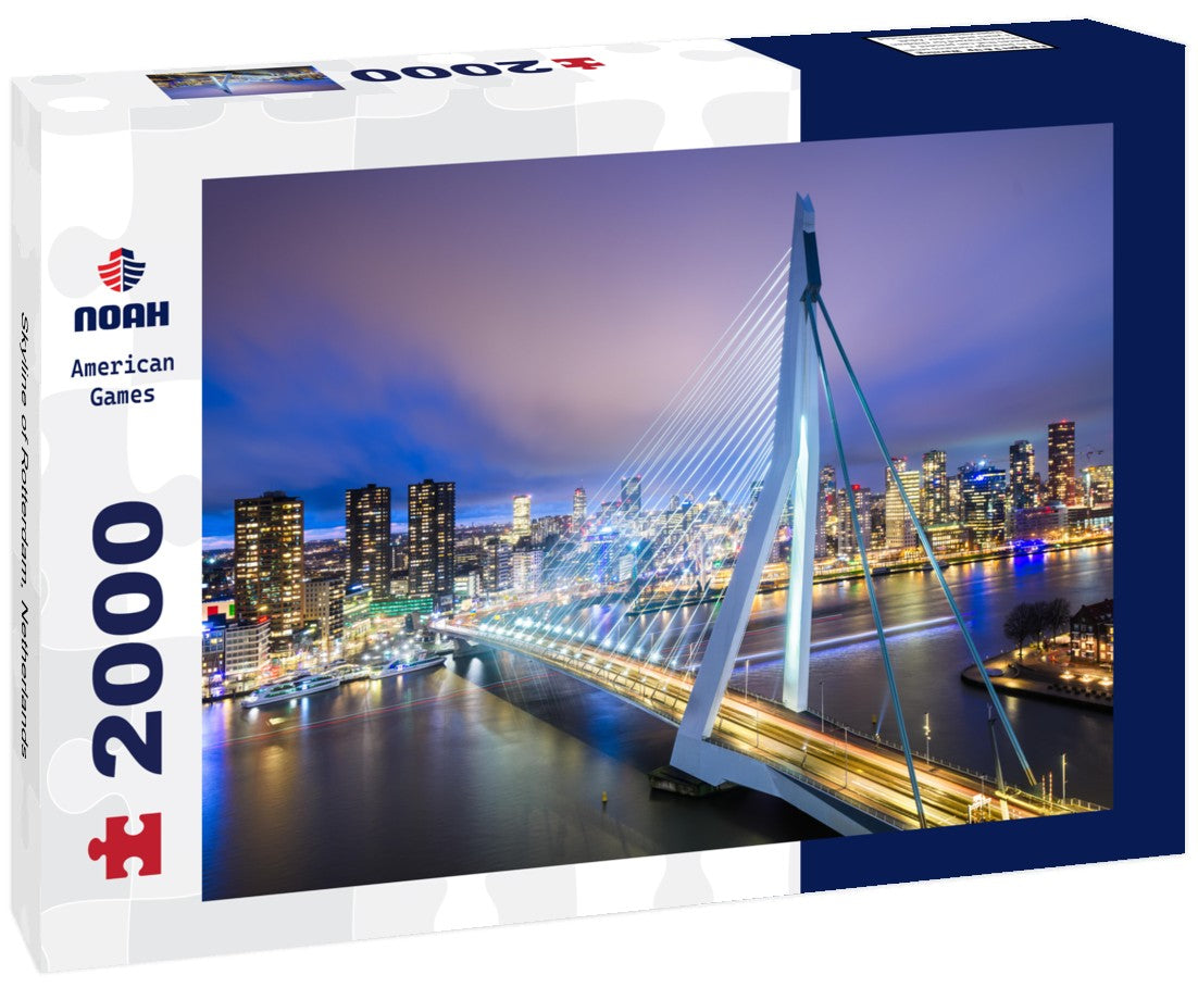 Noah Jigsaw Puzzle Skyline of Rotterdam, Netherlands 2000 Pieces