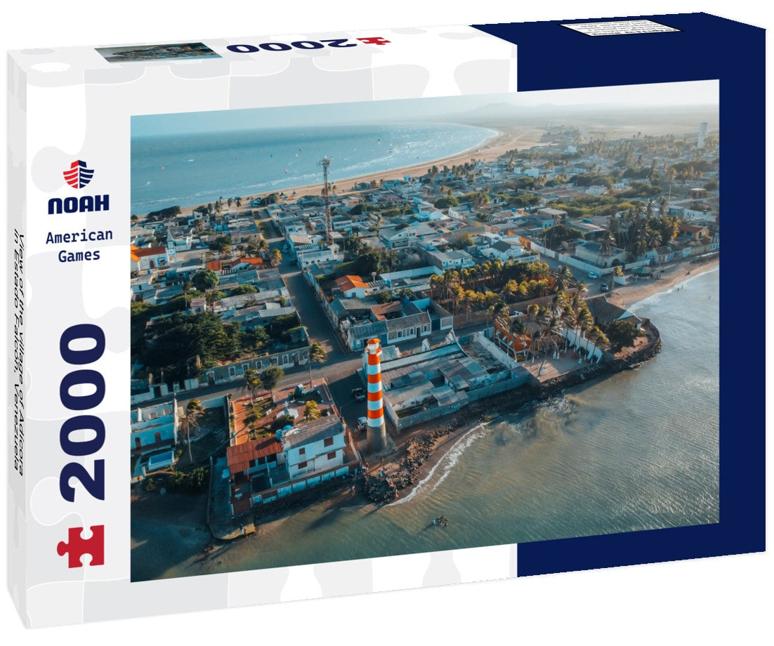 Noah Jigsaw Puzzle View of the village of Adícora, in Estado Falcón, Venezuela 2000 Pieces