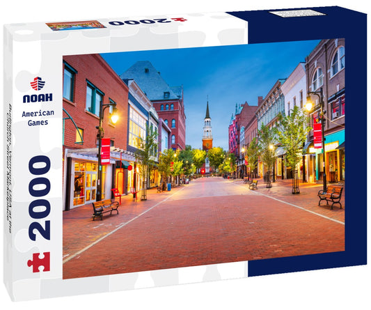 Noah Jigsaw Puzzle Burlington, Vermont, USA at the Church Street Marketplace 2000 Pieces