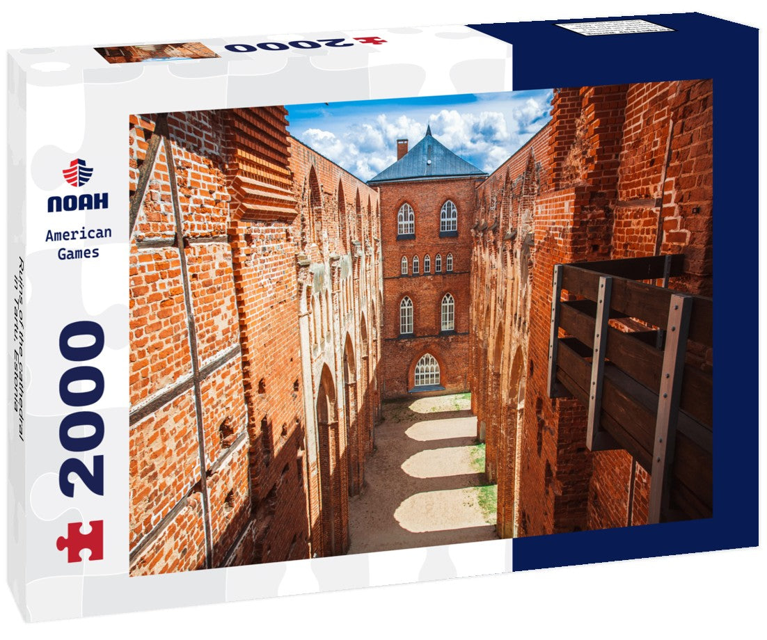 Noah Jigsaw Puzzle Ruins of the cathedral in Tartu, Estonia 2000 Pieces
