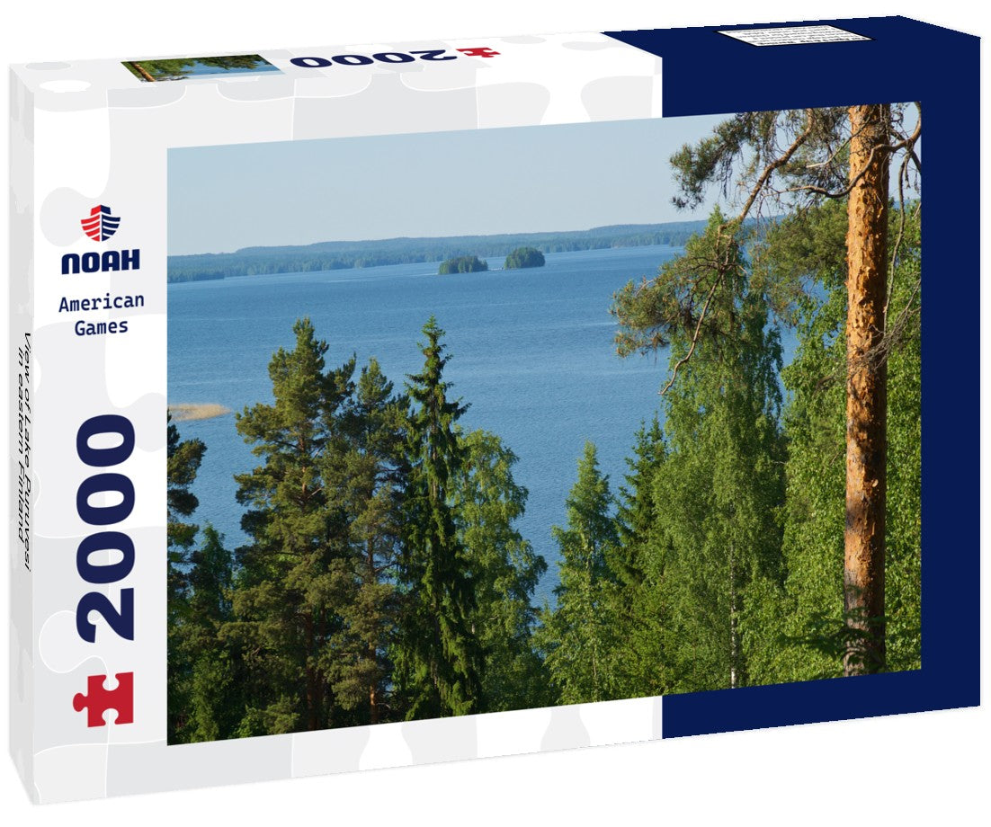 Noah Jigsaw Puzzle View of Lake Puruvesi in eastern Finland 2000 Pieces
