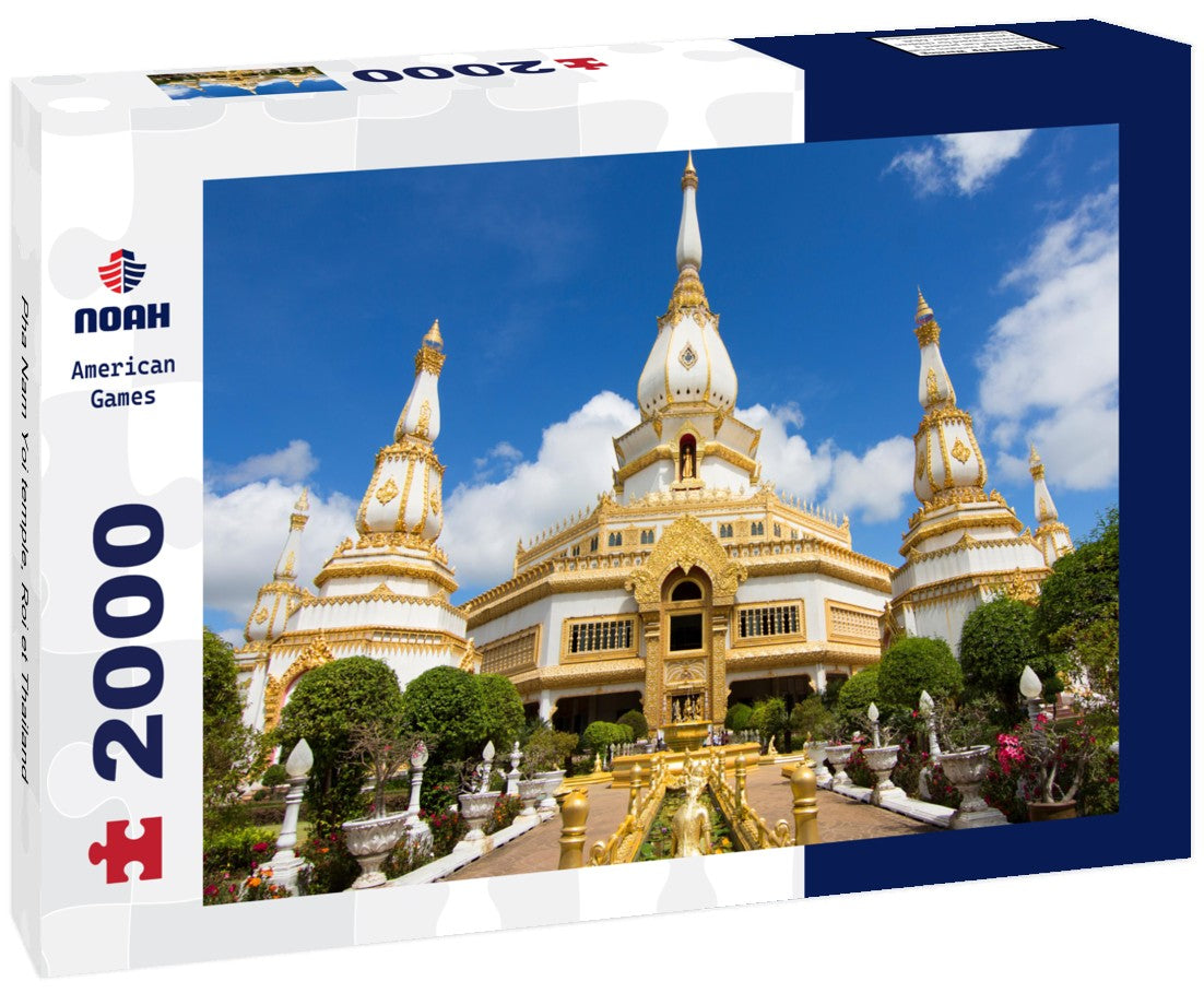 Noah Jigsaw Puzzle Pha Nam Yoi temple, Roi et Thailand 2000 Pieces
