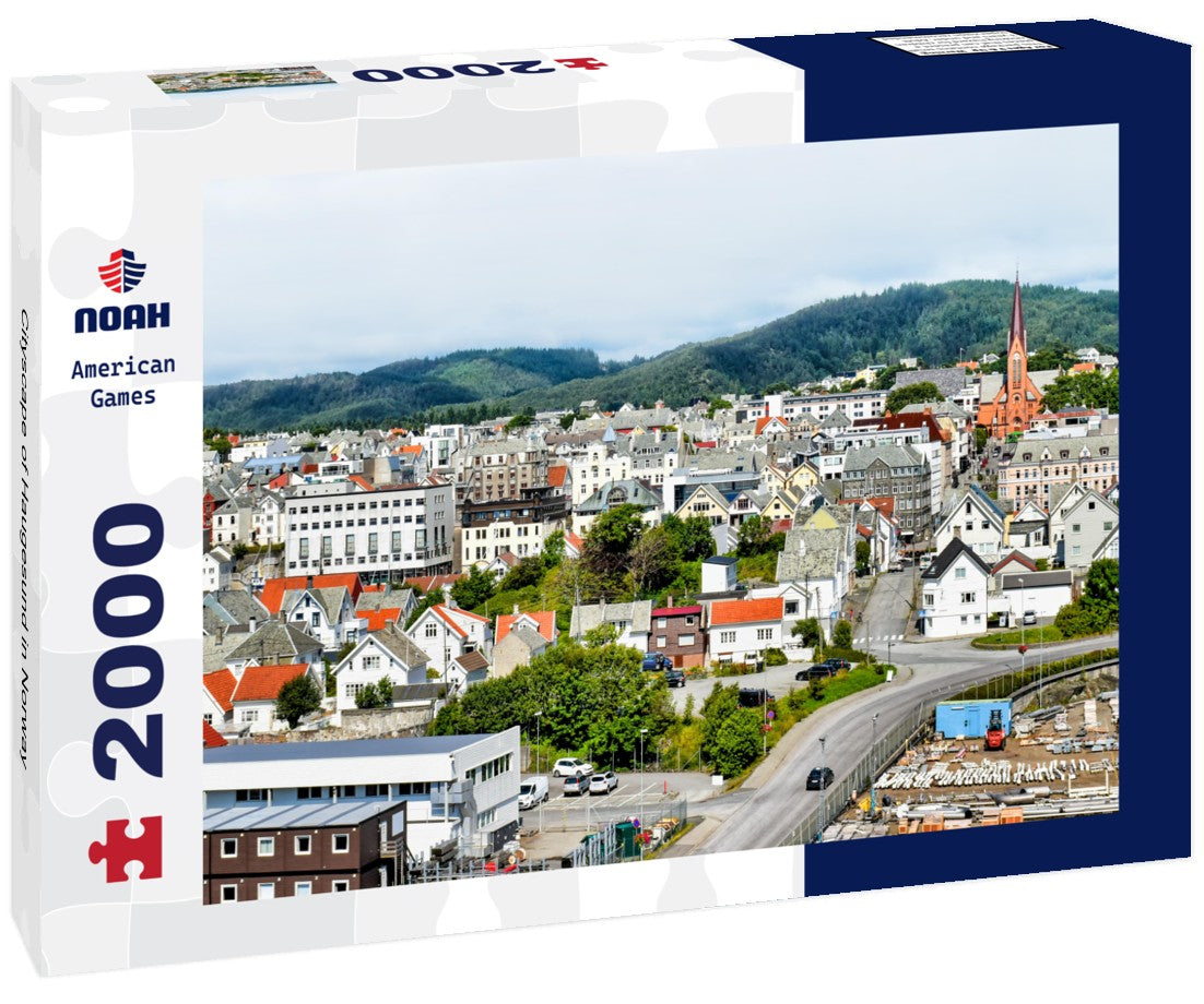 Noah Jigsaw Puzzle Cityscape of Haugesund in Norway 2000 Pieces