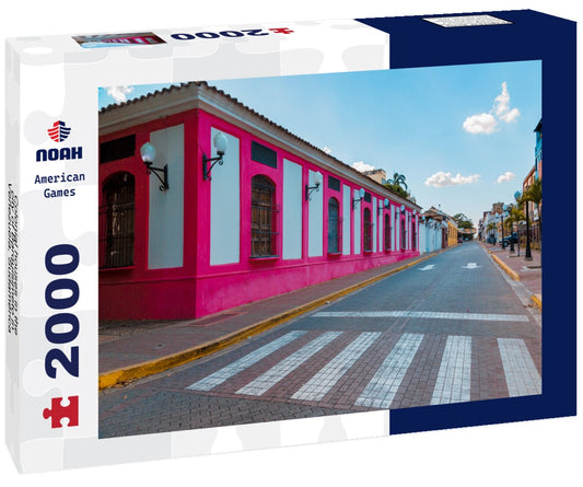 Noah Jigsaw Puzzle Colonial houses in the city of Barquisimeto in Venezuela, Sudamérica 2000 Pieces